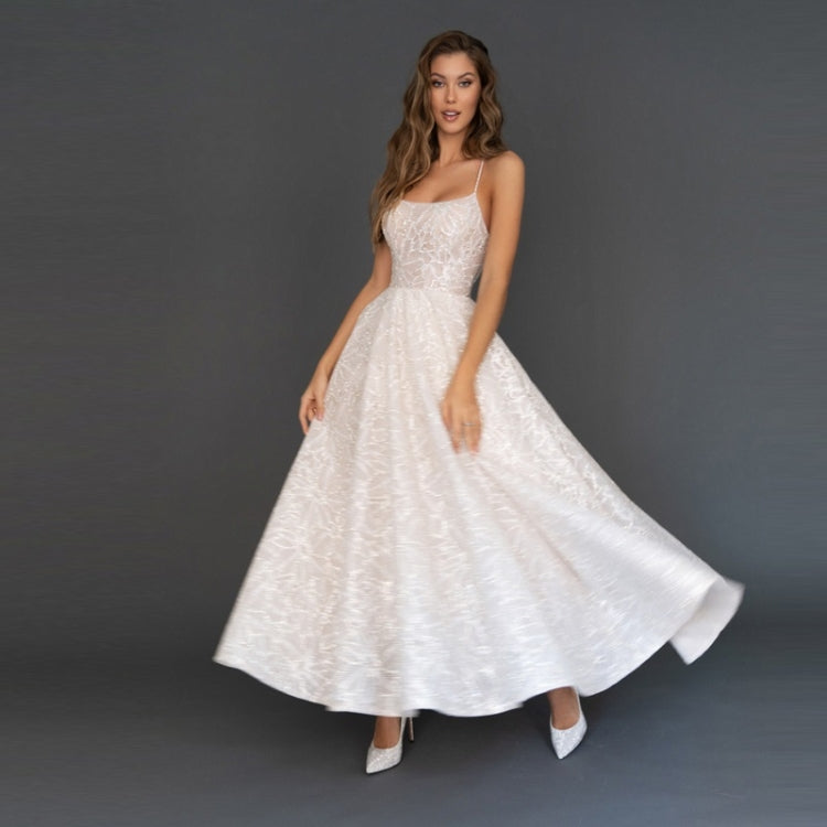 Women Sleeveless Sling Dress Slim Halter Dress