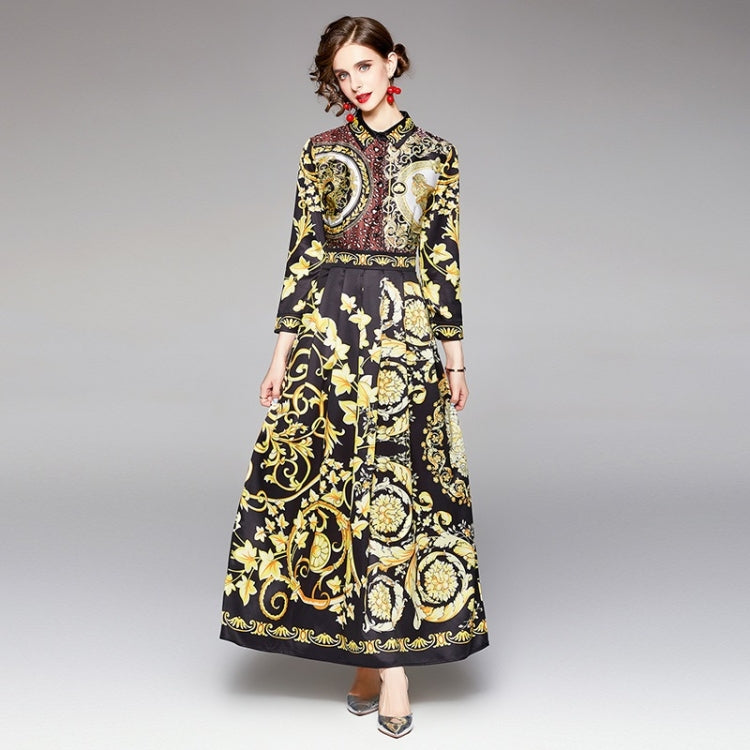 Ladies Fashion Print Dress