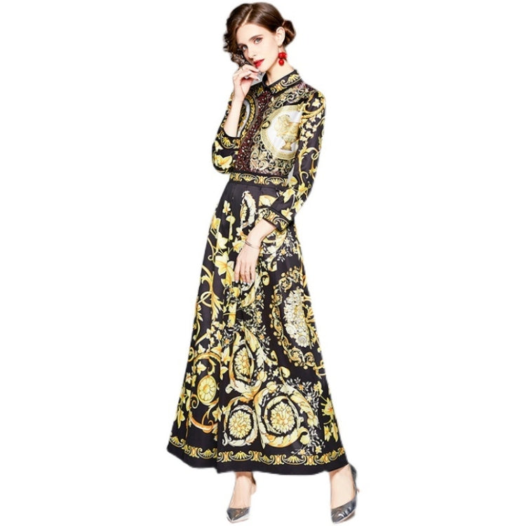 Ladies Fashion Print Dress