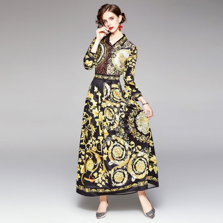 Ladies Fashion Print Dress