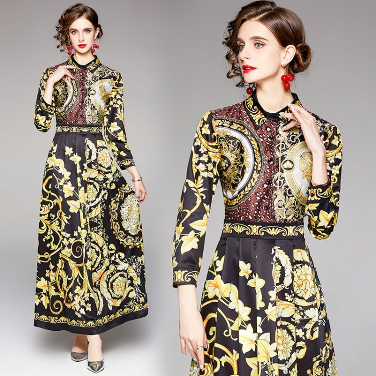 Ladies Fashion Print Dress