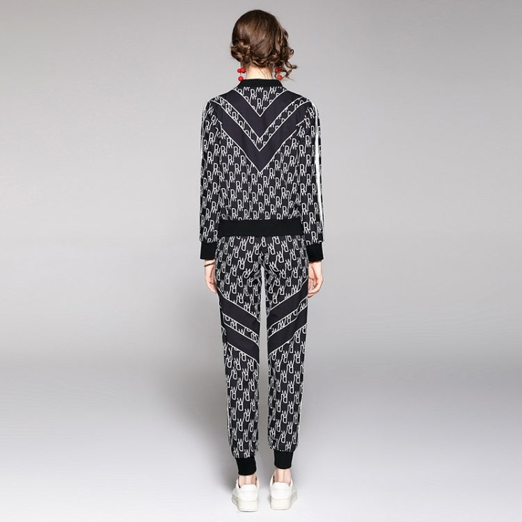 Ladies Slim Breathable Printing Suit