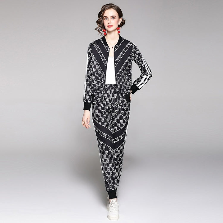 Ladies Slim Breathable Printing Suit