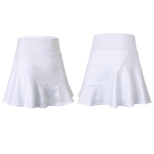 Anti-emptied And Quick-drying Sports Skirt With Mini-socks For Women