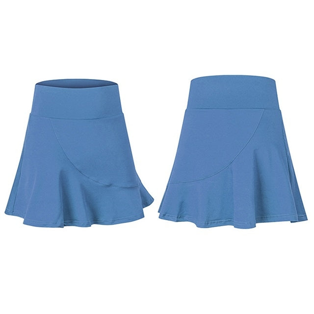 Anti-emptied And Quick-drying Sports Skirt With Mini-socks For Women