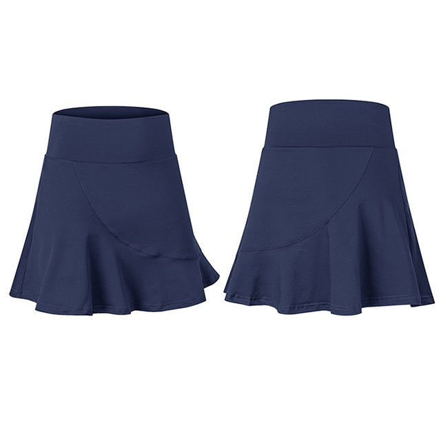 Anti-emptied And Quick-drying Sports Skirt With Mini-socks For Women