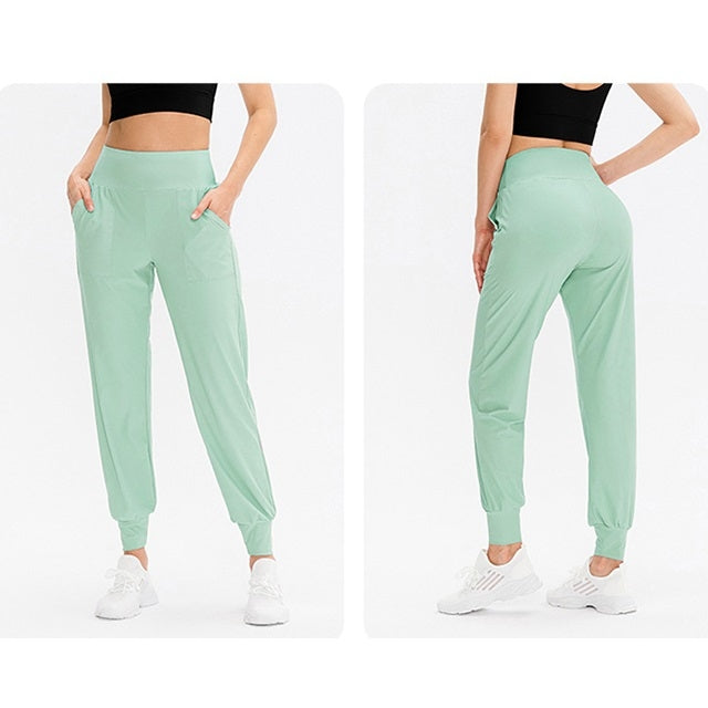 Autumn And Winter Loose Sports Trousers For Ladies