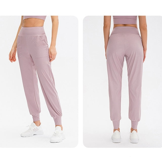 Autumn And Winter Loose Sports Trousers For Ladies