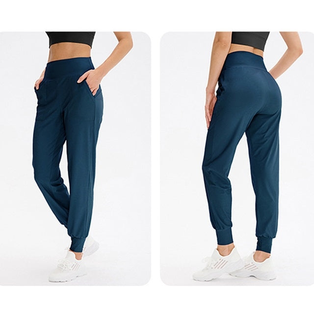 Autumn And Winter Loose Sports Trousers For Ladies