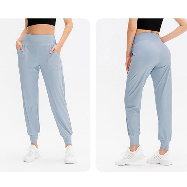 Autumn And Winter Loose Sports Trousers For Ladies