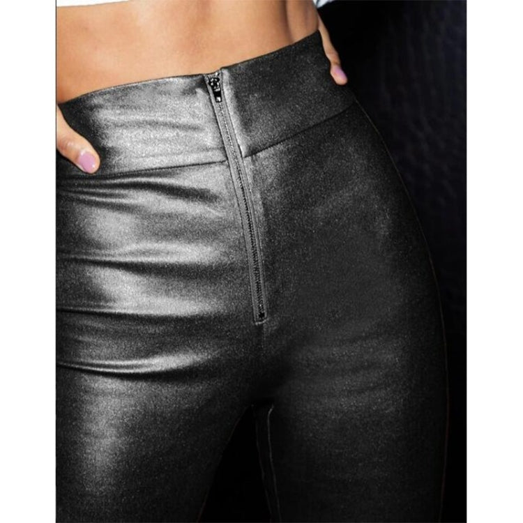 Tight Split Sexy PU Leather Pants