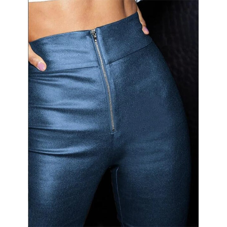 Tight Split Sexy PU Leather Pants