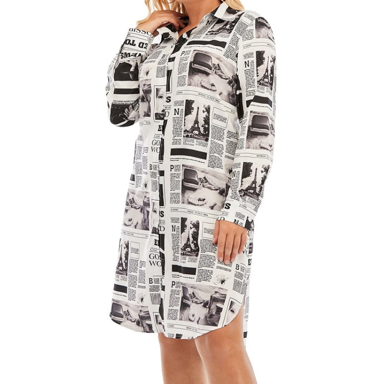 Fashion Printed Long Shirt