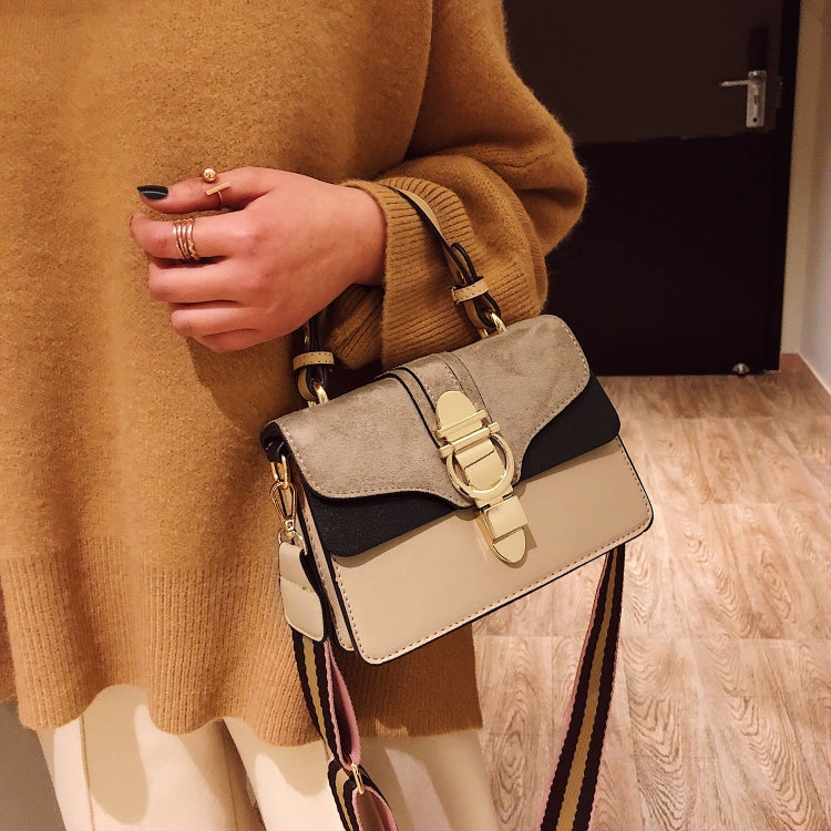 Casual Color Matching Small Square Bag Ladies Diagonal Bag Handbag