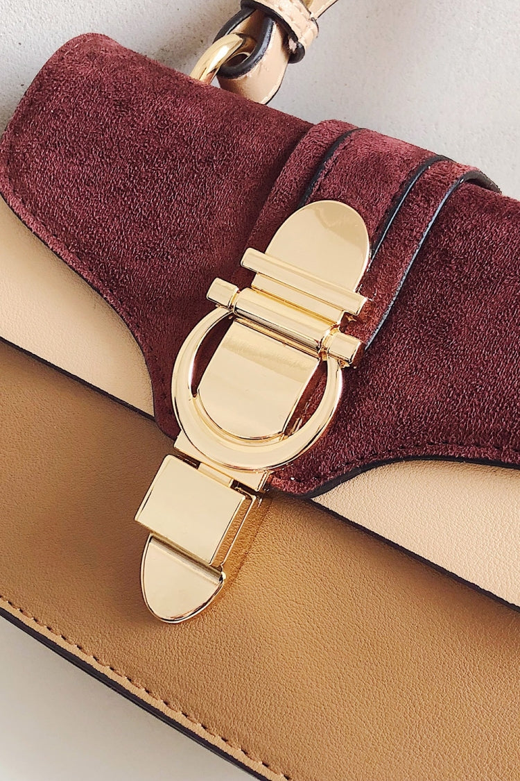 Casual Color Matching Small Square Bag Ladies Diagonal Bag Handbag