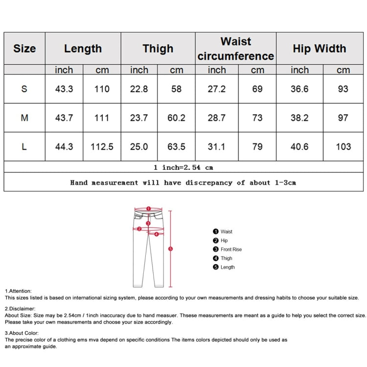 Loose Casual Flared Trousers PU Leather Pants For Ladies (Color:Black Size:S)
