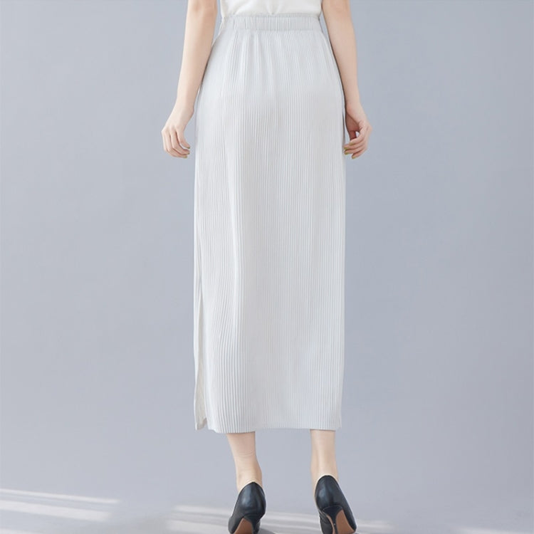 Women Pleated Slim Skirt