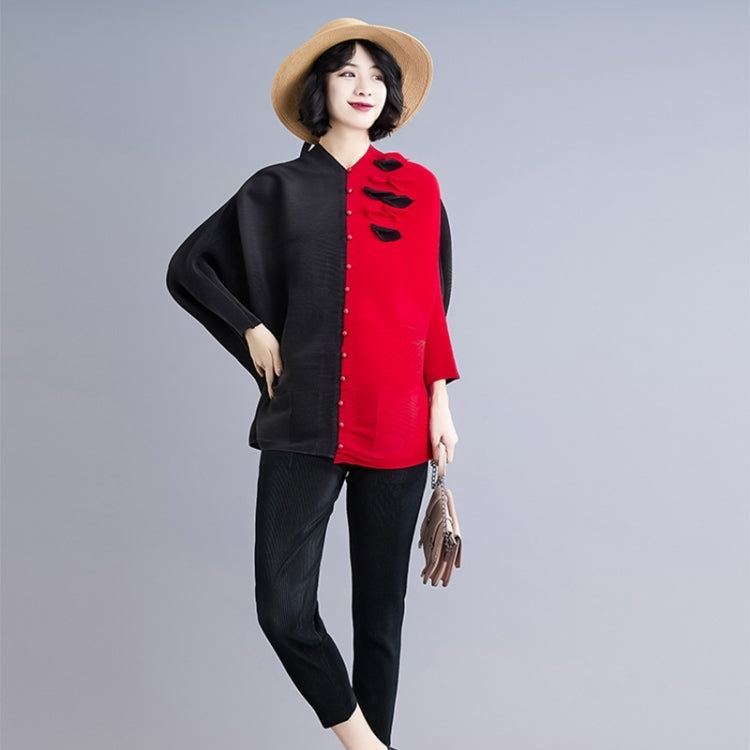Stand-up Collar Western Style Niche Chic Crop Top
