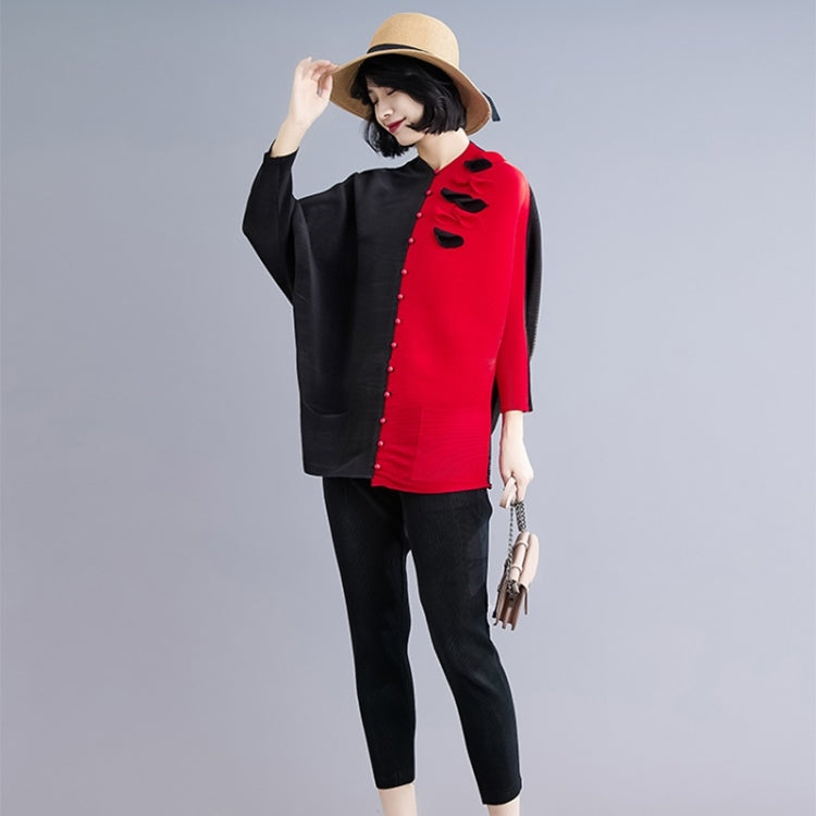 Stand-up Collar Western Style Niche Chic Crop Top