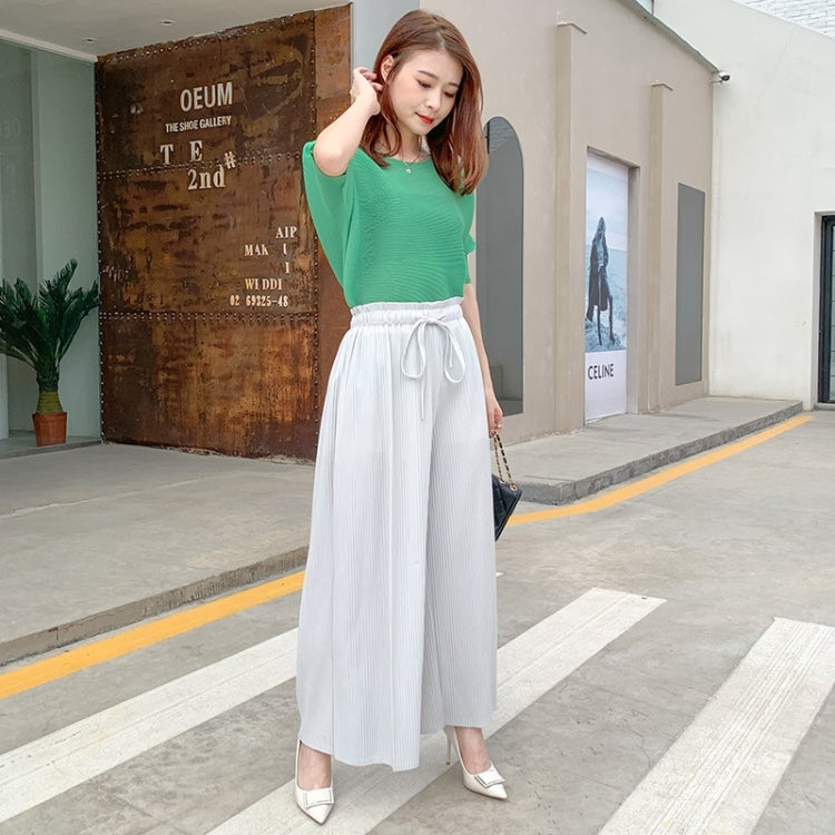 Loose Plus Size Print Crop Top With Bat Sleeves