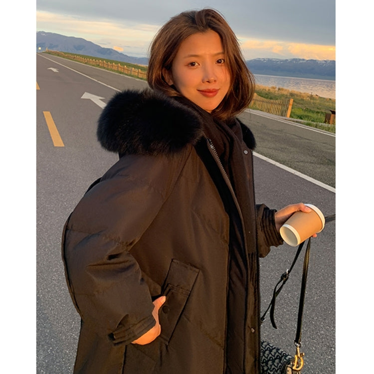 Big Fur Collar Down Padded Jacket