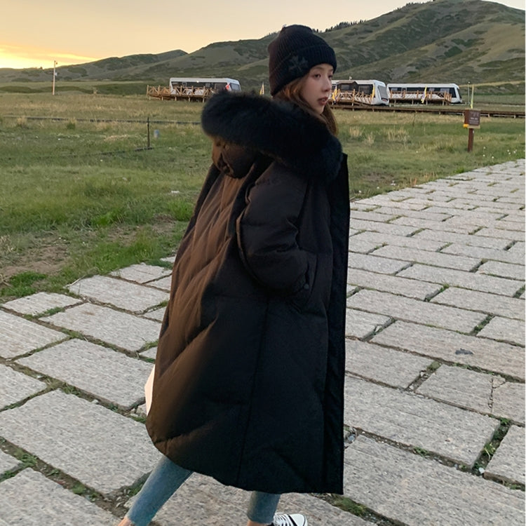 Big Fur Collar Down Padded Jacket