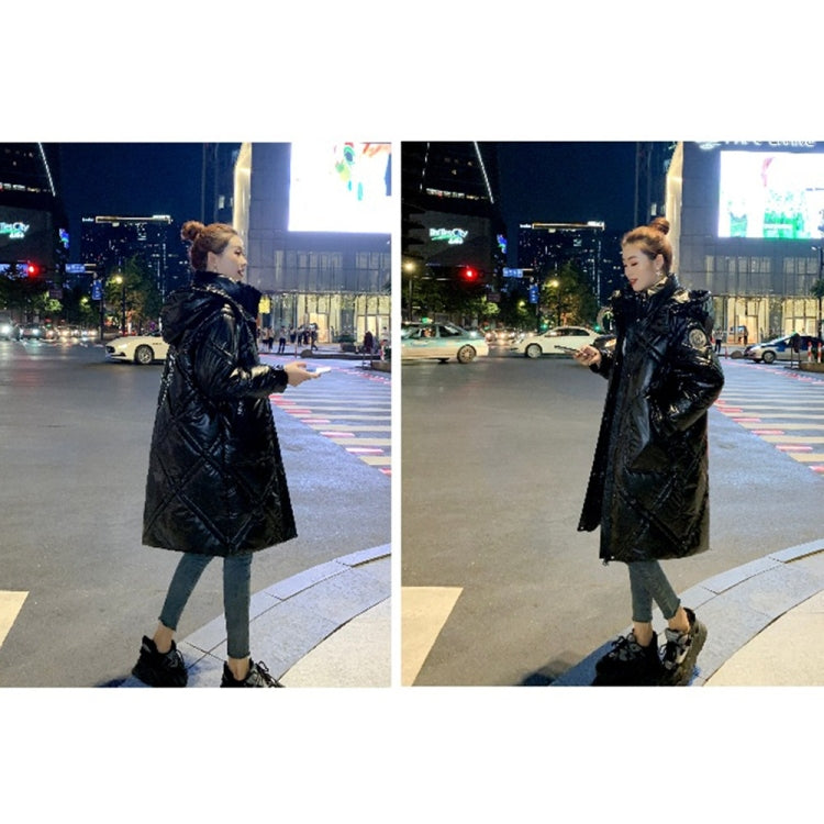 Glossy Loose Down Padded Jacket