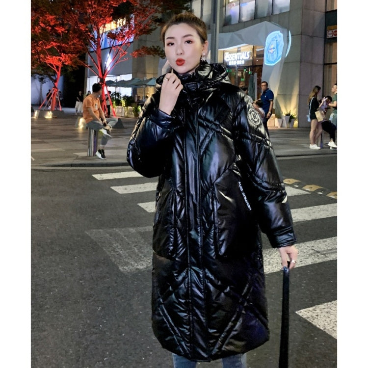 Glossy Loose Down Padded Jacket
