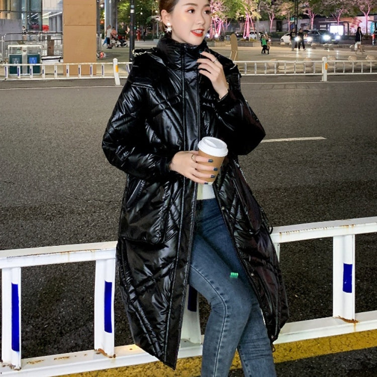 Glossy Loose Down Padded Jacket