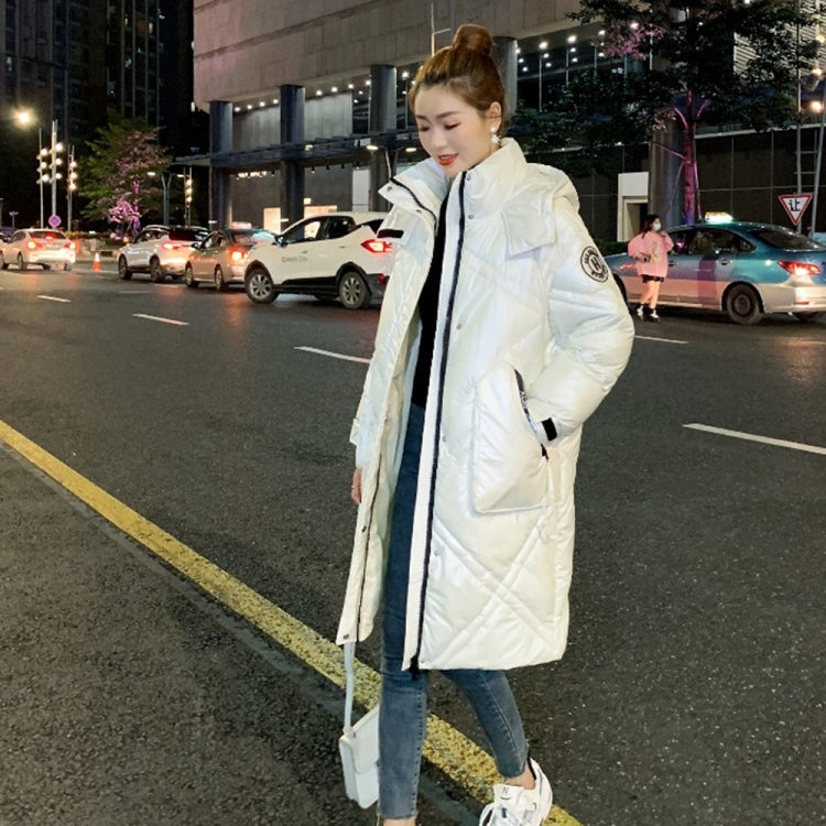 Glossy Loose Down Padded Jacket
