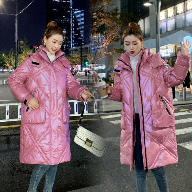 Glossy Loose Down Padded Jacket