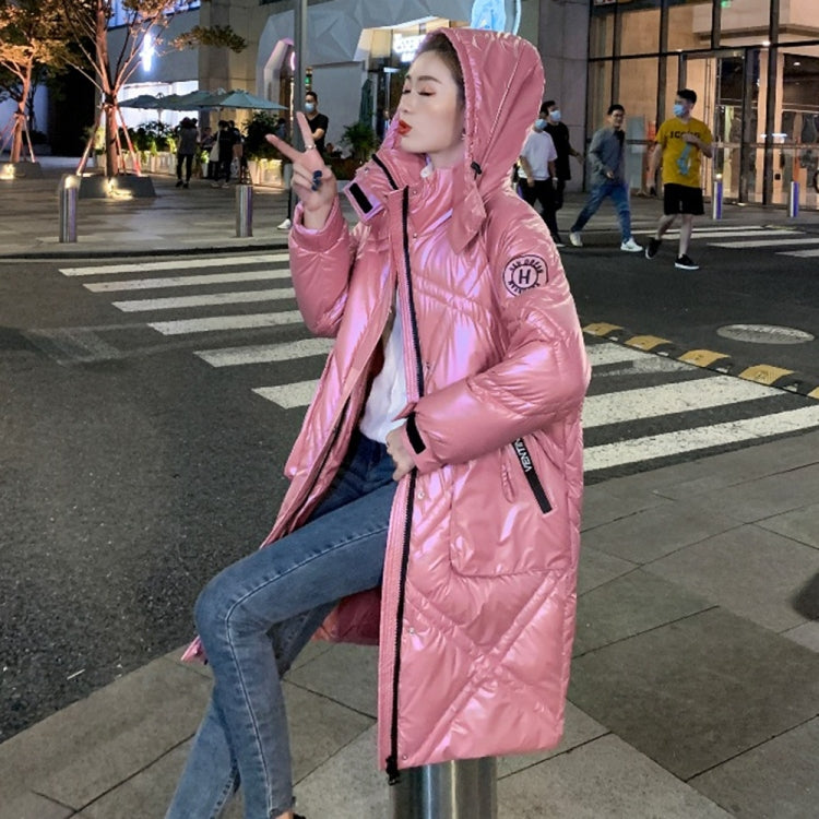 Glossy Loose Down Padded Jacket