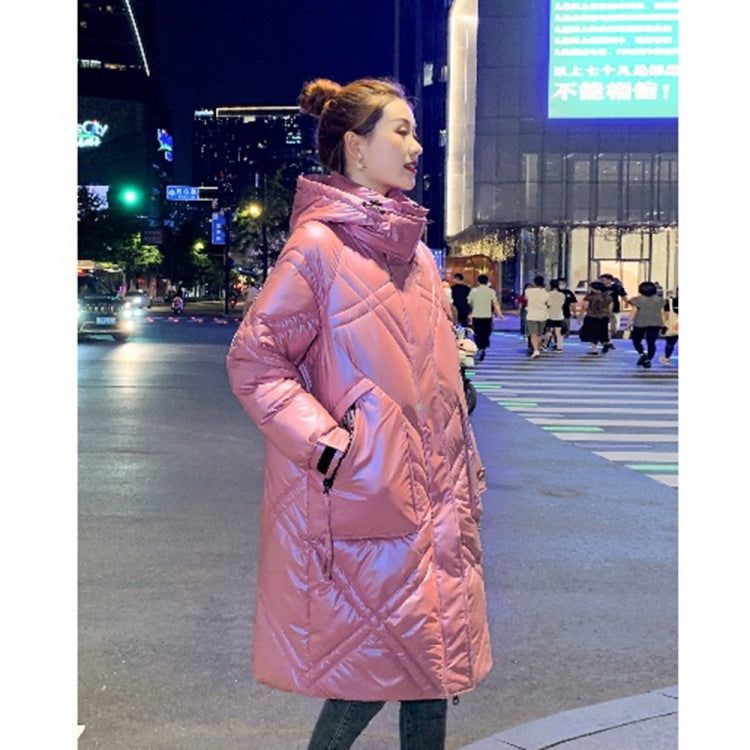 Glossy Loose Down Padded Jacket