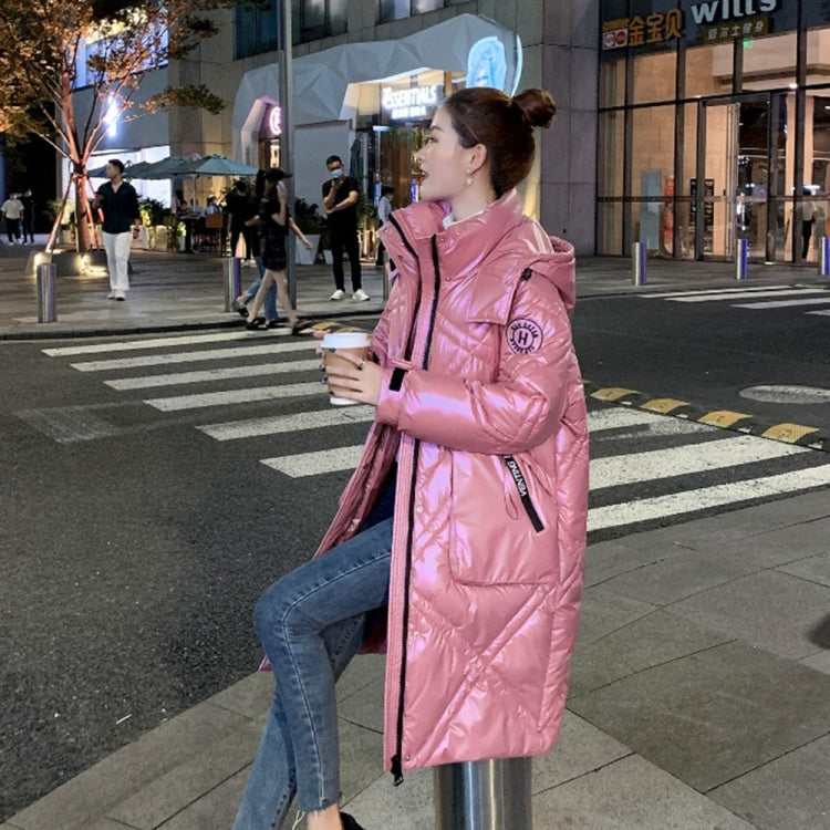 Glossy Loose Down Padded Jacket