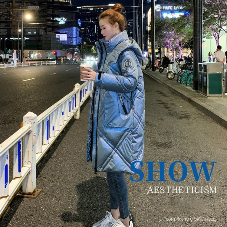 Glossy Loose Down Padded Jacket