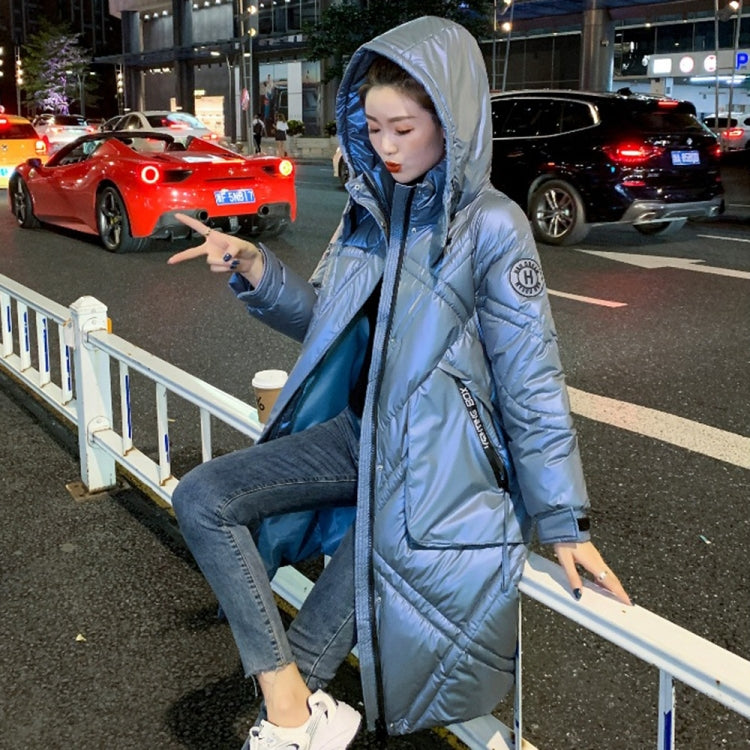 Glossy Loose Down Padded Jacket