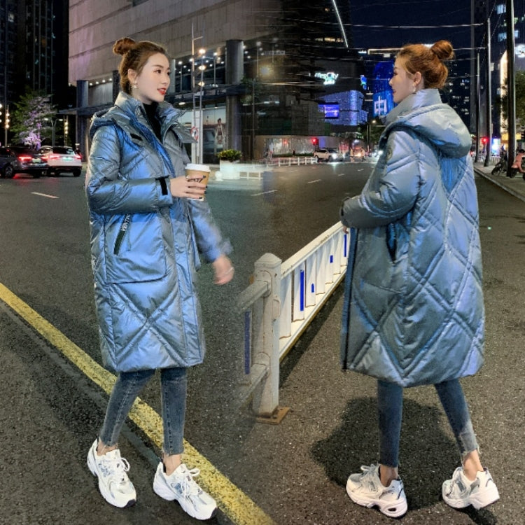 Glossy Loose Down Padded Jacket