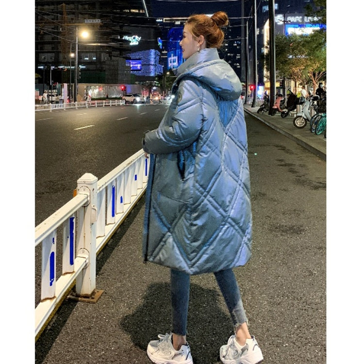 Glossy Loose Down Padded Jacket