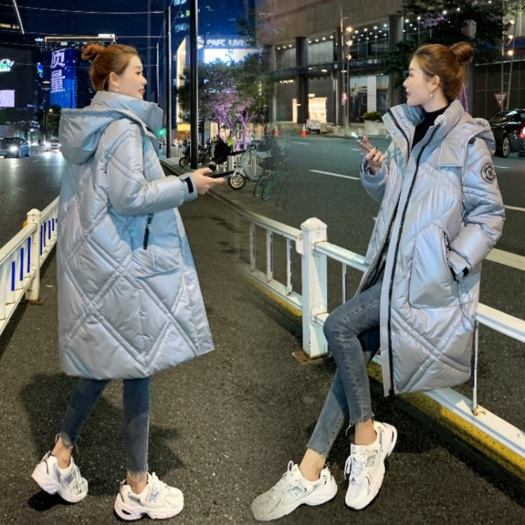 Glossy Loose Down Padded Jacket