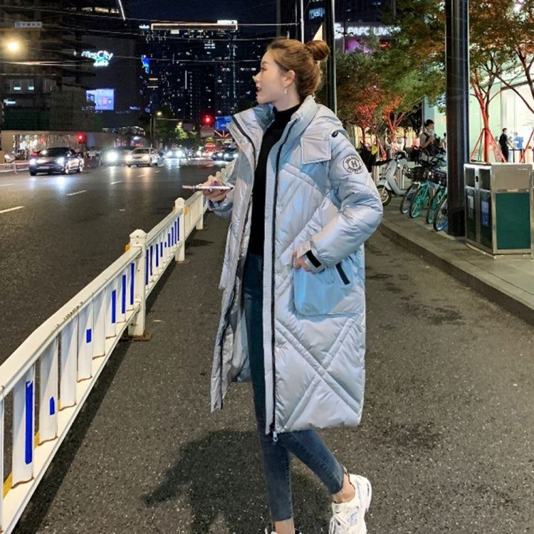 Glossy Loose Down Padded Jacket