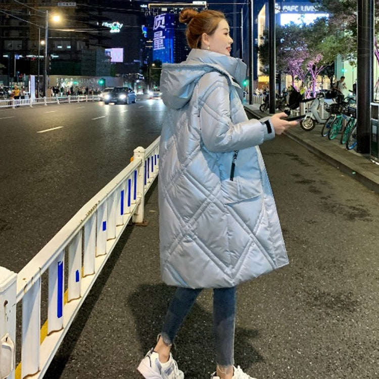 Glossy Loose Down Padded Jacket