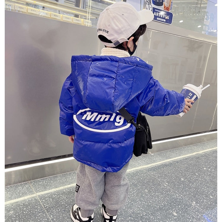 Boys Bright-faced Disposable White Duck Down Down Jacket