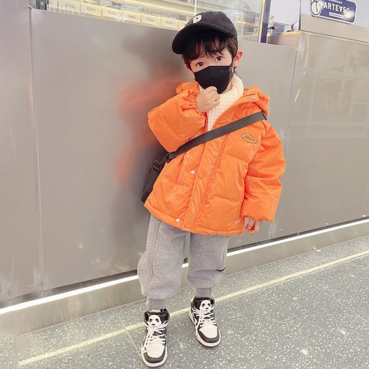 Boys Bright-faced Disposable White Duck Down Down Jacket