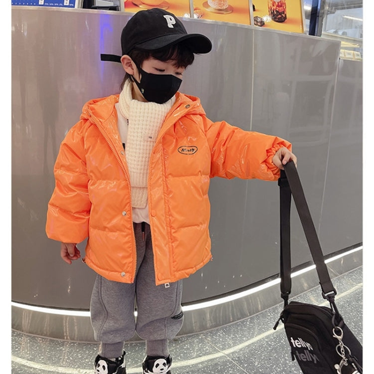 Boys Bright-faced Disposable White Duck Down Down Jacket
