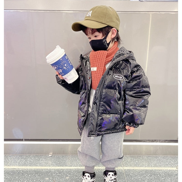 Boys Bright-faced Disposable White Duck Down Down Jacket