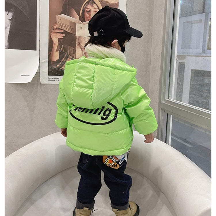 Boys Bright-faced Disposable White Duck Down Down Jacket