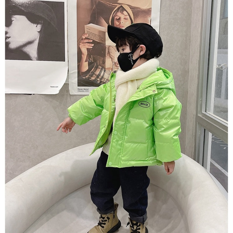 Boys Bright-faced Disposable White Duck Down Down Jacket