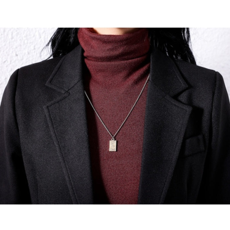 Fall Pure Color Woolen Blazer For Ladies