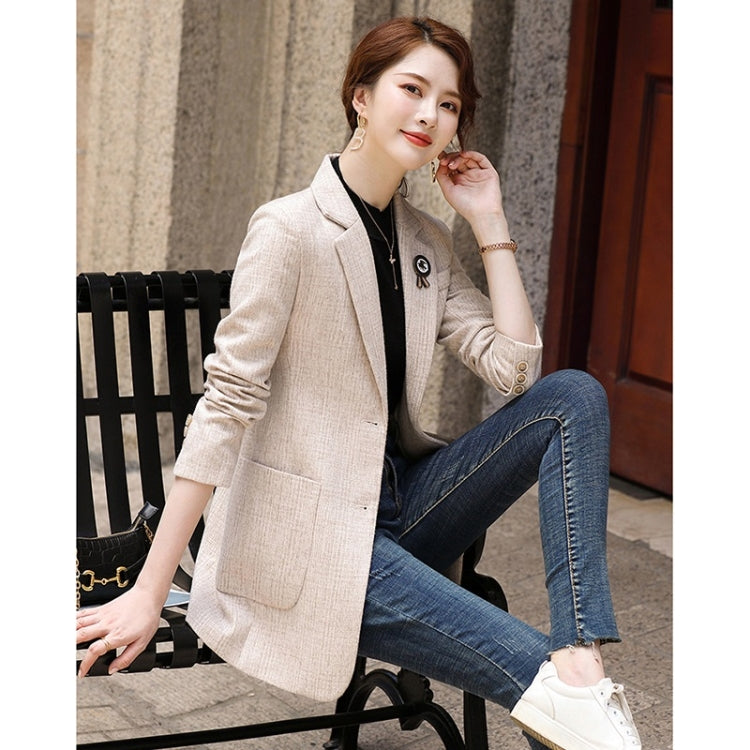 Autumn And Winter 3D Label Woolen Coat For Ladies
