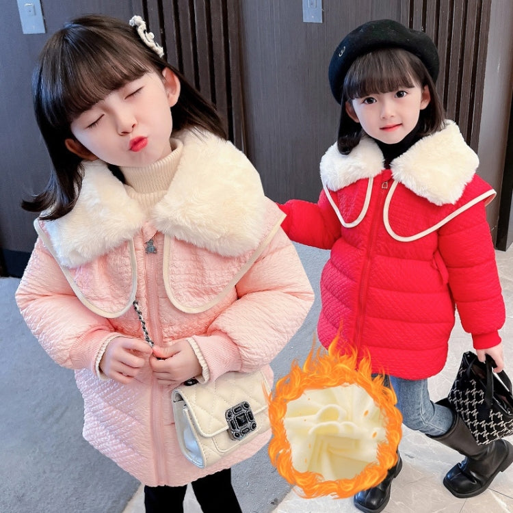 Girls Padded Waist Padded Coat